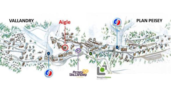 Location au ski Résidence de l'Aigle - Peisey-Vallandry
