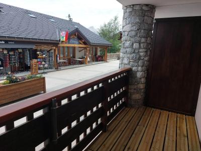 Rent in ski resort Studio sleeping corner 4 people (001) - Résidence Grande Ourse - Peisey-Vallandry - Balcony