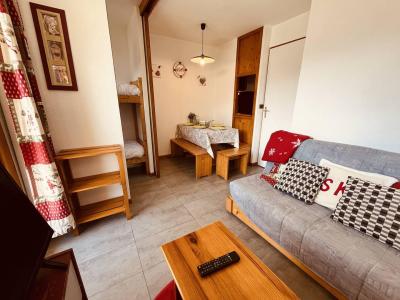 Ski verhuur Studio cabine 4 personen (39306) - Résidence les Michailles - Peisey-Vallandry - Woonkamer