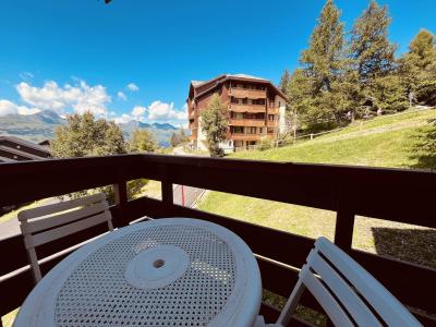 Location au ski Studio cabine 4 personnes (39320) - Résidence les Michailles - Peisey-Vallandry - Balcon