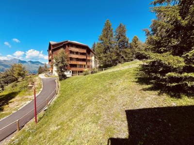 Location au ski Studio cabine 4 personnes (39320) - Résidence les Michailles - Peisey-Vallandry - Balcon