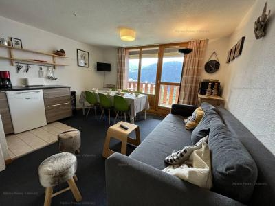 Rent in ski resort 3 room duplex apartment sleeping corner 8 people (47115) - Résidence Petite Ourse - Peisey-Vallandry - Living room