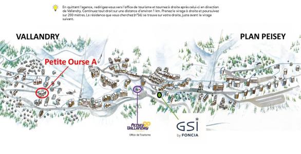 Location au ski Résidence Petite Ourse - Peisey-Vallandry