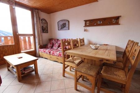 Rent in ski resort 3 room apartment cabin 7 people - Résidence Petite Ourse A - Peisey-Vallandry - Living room