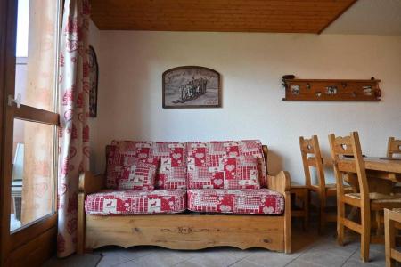 Skiverleih 3-Zimmer-Holzhütte für 7 Personen - Résidence Petite Ourse A - Peisey-Vallandry - Wohnzimmer