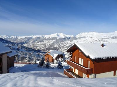 Location au ski Appartement 2 pièces coin montagne 7 personnes - Résidence Petite Ourse A - Peisey-Vallandry - Extérieur hiver
