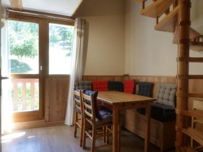 Rent in ski resort 2 room apartment sleeping corner 6 people (5239) - Résidence Praz de l'Ours B - Peisey-Vallandry - Living room