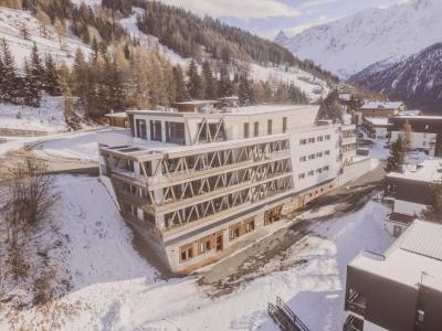 Location au ski Résidence Terresens Le Quartz - Peisey-Vallandry - Extérieur hiver