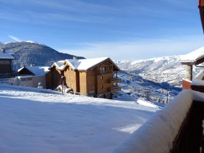 Ski verhuur Appartement 4 kamers 8 personen (09R) - Résidence Tétras - Peisey-Vallandry - Buiten winter