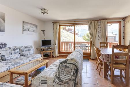 Ski verhuur Appartement 4 kamers 8 personen (09R) - Résidence Tétras - Peisey-Vallandry - Woonkamer