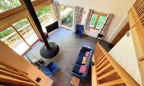 Wynajem na narty Domek górski duplex 5 pokojowy dla 8 osób (140m²) - Chalet Le Maestro - Pelvoux - Pokój gościnny