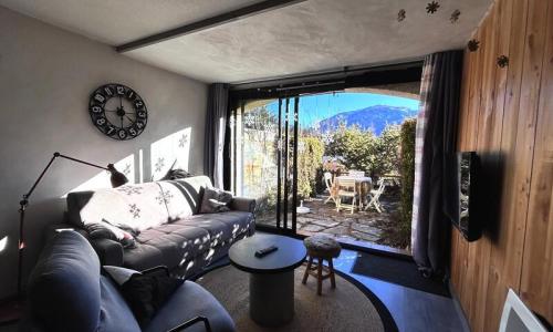 Skiverleih Studio für 4 Personen (32m²) - Résidence Les Adonis - Pelvoux - Wohnzimmer