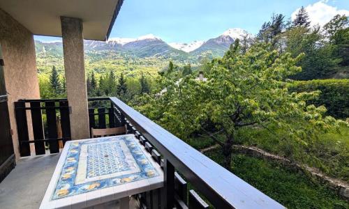 Location au ski Appartement 2 pièces 4 personnes (37m²) - Résidence Les Anémones - Pelvoux - Balcon