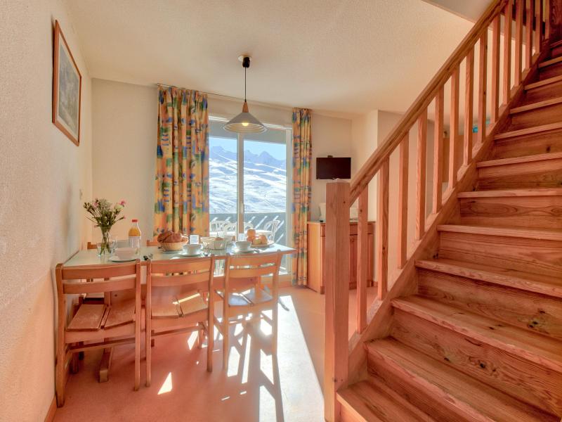 Аренда на лыжном курорте Апартаменты 3 комнат 6 чел. - La Résidence Les Balcons du Soleil - Peyragudes - Лестница