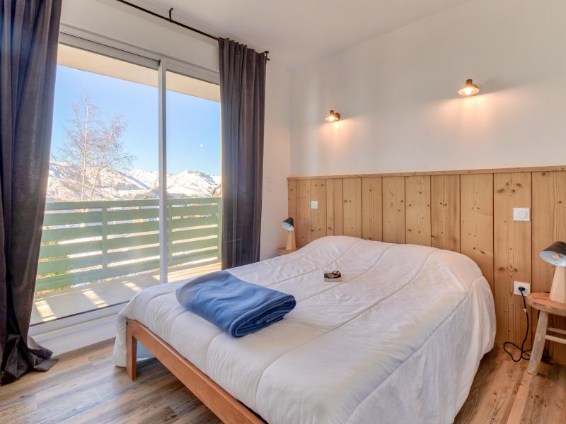 Rent in ski resort 3 room apartment 6 people (Supérieur) - La Résidence Les Balcons du Soleil - Peyragudes - Bedroom