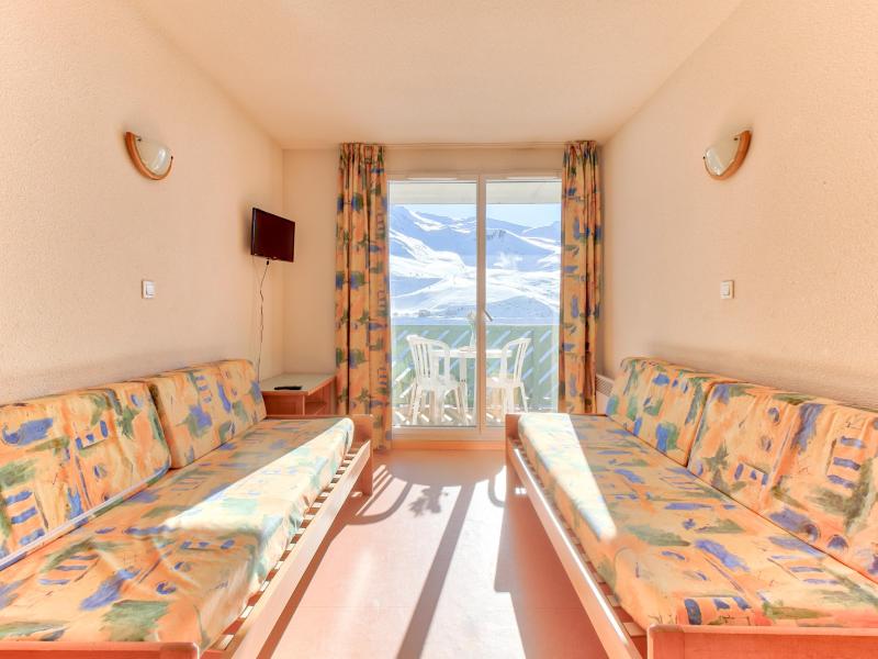 Alquiler al esquí Apartamento 2 piezas para 4 personas - La Résidence Les Balcons du Soleil - Peyragudes - Secador de toallas