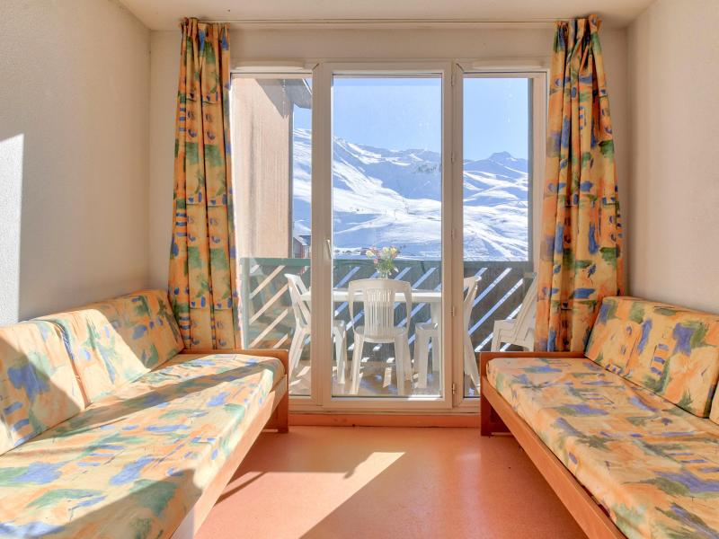 Ski verhuur Appartement 2 kamers 6 personen - La Résidence Les Balcons du Soleil - Peyragudes - Woonkamer