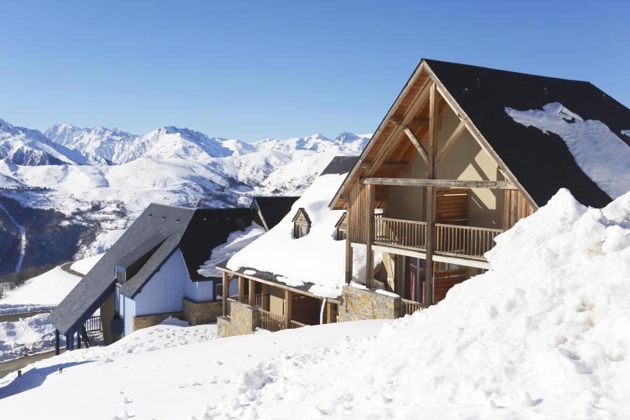 Location au ski Le Hameau de Balestas - Peyragudes - Extérieur hiver