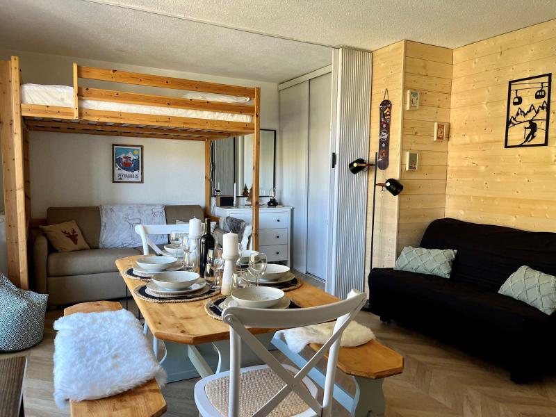 Ski verhuur Studio met slaapgedeelte 4 personen (32) - Les Balcons de Peyresourde - Peyragudes - Woonkamer