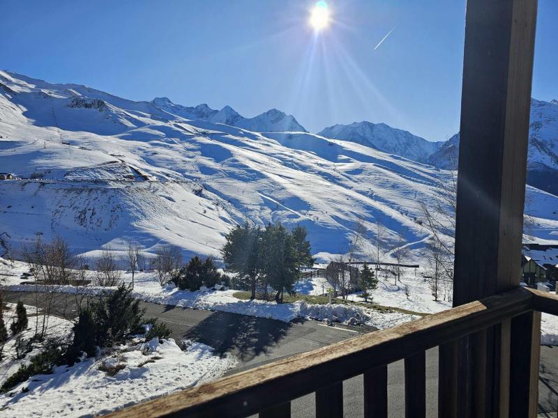 Rent in ski resort 3 room apartment sleeping corner 8 people (C15) - Les Hauts de Peyragudes - Peyragudes - Balcony