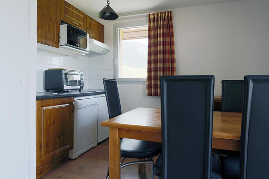 Rent in ski resort 2 room apartment sleeping corner 6 people (05) - Résidence le Hameau de Balestas - Peyragudes - Kitchen