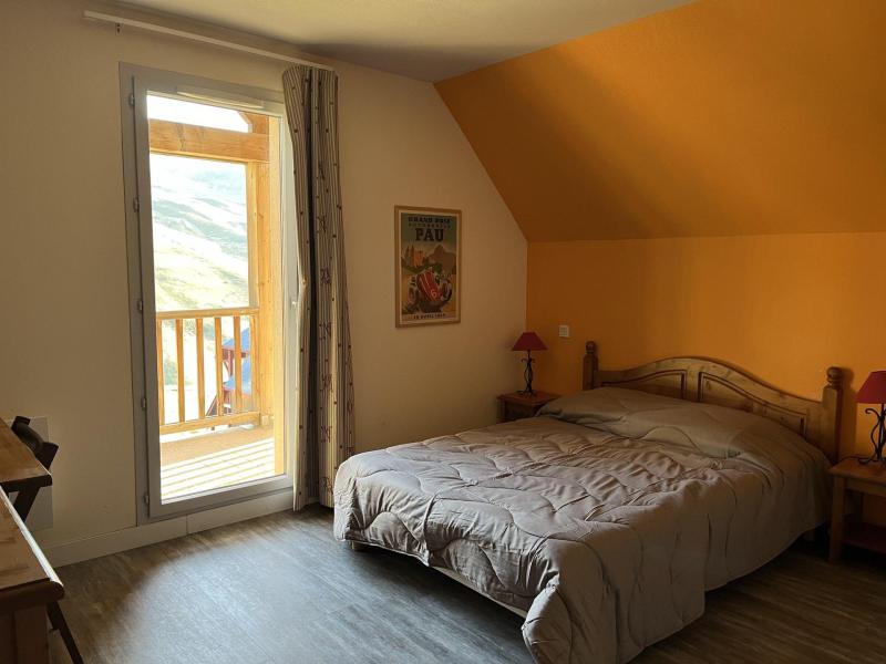 Skiverleih 3 Zimmer Maisonettewohnung für 6 Personen (03) - Résidence le Hameau de Balestas - Peyragudes - Schlafzimmer