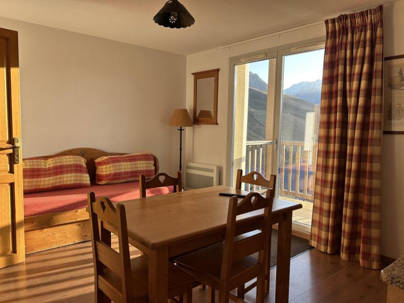 Ski verhuur Appartement 2 kamers 4 personen (121) - Résidence le Hameau de Balestas - Peyragudes - Woonkamer