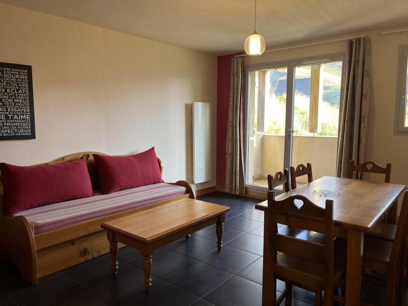 Ski verhuur Appartement 3 kamers 6 personen (04) - Résidence le Hameau de Balestas - Peyragudes - Woonkamer