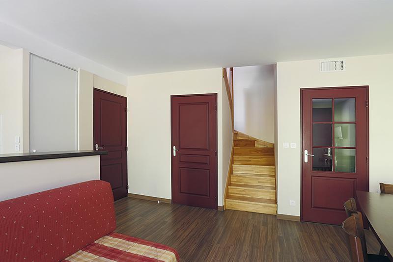 Rent in ski resort 3 room duplex apartment 8 people (19) - Résidence le Sérias - Peyragudes - Living room