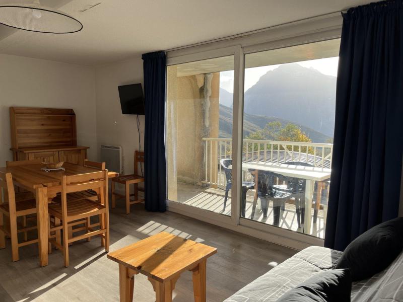 Ski verhuur Studio cabine 4 personen (10) - Résidence les Balcons du Soleil 1 - Peyragudes - Woonkamer