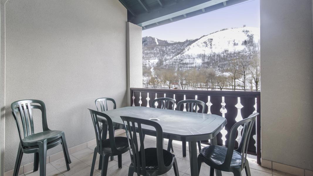 Ski verhuur Résidence les Jardins de Balnéa - Peyragudes - Balkon