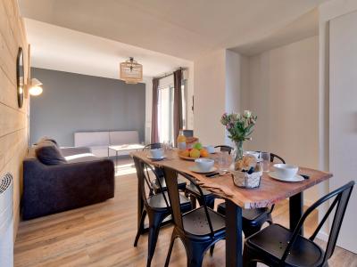 Rent in ski resort 3 room apartment 6 people (Supérieur) - La Résidence Les Balcons du Soleil - Peyragudes - Dining area
