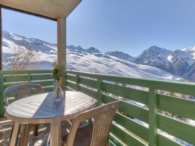 Ski verhuur Studio cabine 4 personen (Supérieur) - La Résidence Les Balcons du Soleil - Peyragudes - Balkon