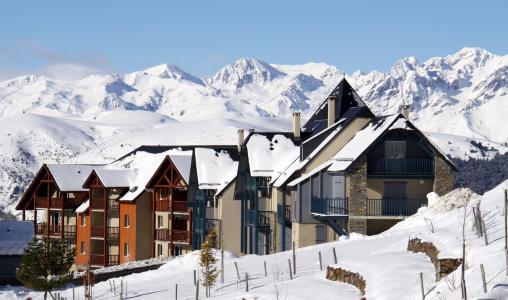 Location au ski Le Hameau de Balestas - Peyragudes - Extérieur hiver