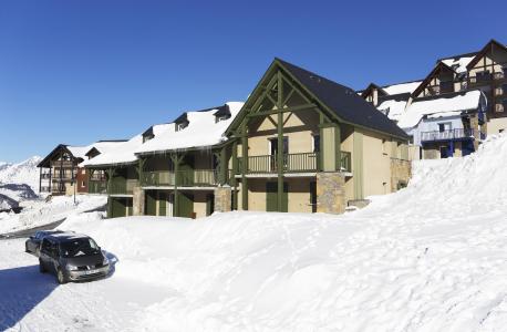Location au ski Le Hameau de Balestas - Peyragudes - Extérieur hiver