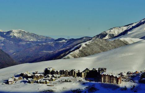 Location au ski Les Balcons de Peyresourde - Peyragudes - Extérieur hiver