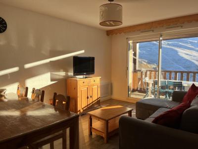 Rent in ski resort 3 room duplex apartment sleeping corner 8 people (A15) - Les Hauts de Peyragudes - Peyragudes - Living room