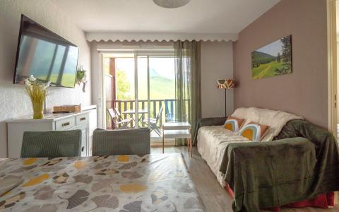 Wynajem na narty Apartament 2 pokojowy z alkową 6 os&oacute;b (C7) - Les Hauts de Peyragudes - Peyragudes - Pokój gościnny