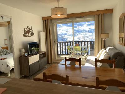 Ski verhuur Appartement 2 kamers bergnis 6 personen (B8) - Les Hauts de Peyragudes - Peyragudes - Woonkamer