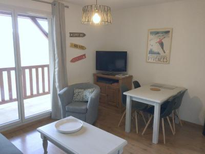Rent in ski resort 2 room apartment 4 people (5) - Résidence le Hameau de Balestas - Peyragudes - Living room