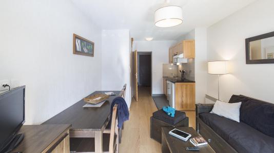 Ski verhuur Résidence les Jardins de Balnéa - Peyragudes - Woonkamer
