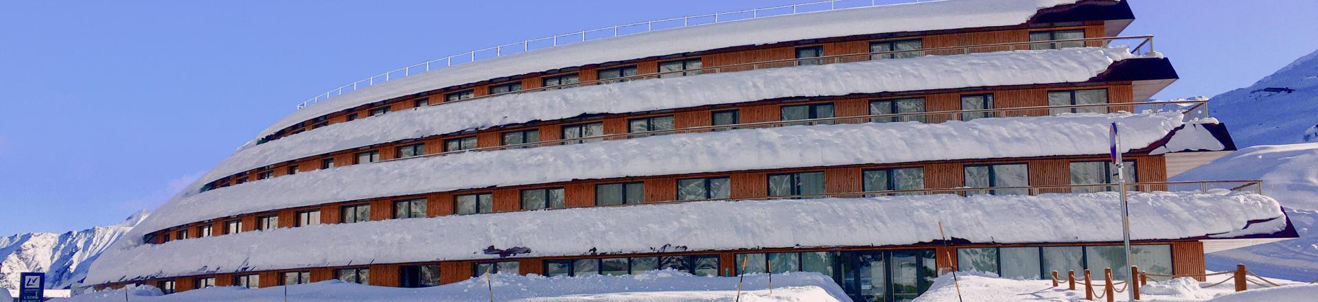 Location au ski Résidence Lagrange l'Ecrin du Badet - Piau Engaly - Extérieur hiver