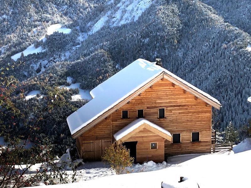 Urlaub in den Bergen Chalet De Praloup - Pra Loup - Draußen im Winter