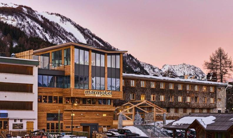 Location au ski Hôtel Marmotel & Spa - Pra Loup - Extérieur hiver