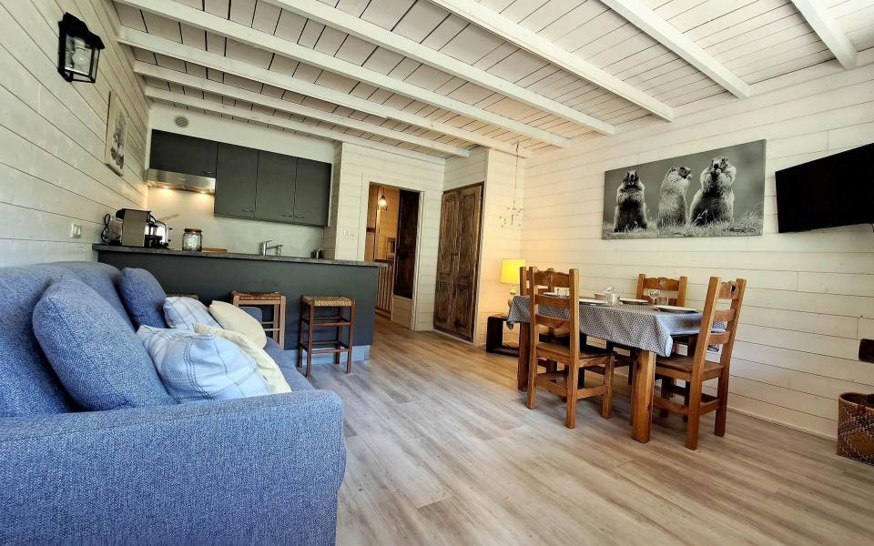 Rent in ski resort 3 room duplex apartment 6 people (16) - LES CARLINES - Pra Loup - Living room