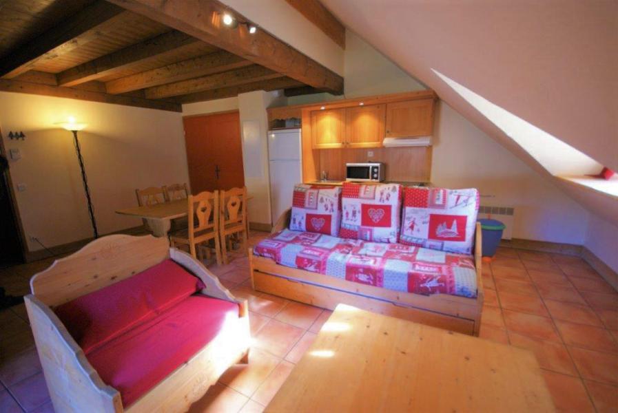 Аренда на лыжном курорте Апартаменты 3 комнат 6 чел. (C201) - Les Chalets de Praroustan - Pra Loup - Салон