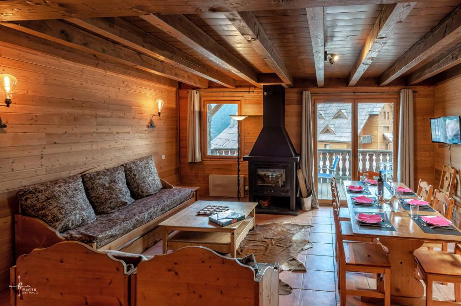 Аренда на лыжном курорте Шале 4 комнат мезонинов 10 чел. (14) - Les Chalets de Praroustan - Pra Loup - Салон