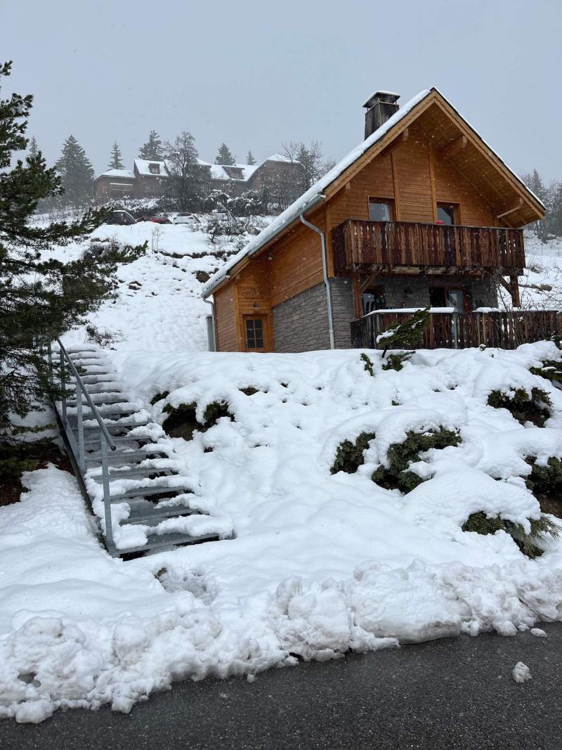 Rent in ski resort 4 room mezzanine chalet 10 people (3) - Les Chalets de Praroustan - Pra Loup
