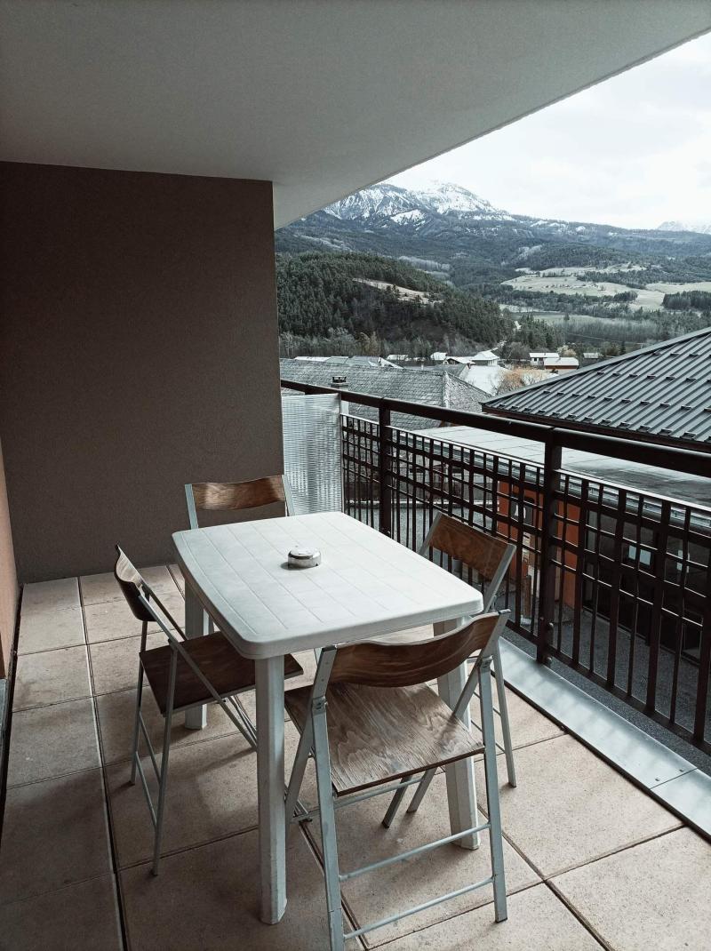 Soggiorno sugli sci Résidence Chateau des Magnans B - Pra Loup - Balcone