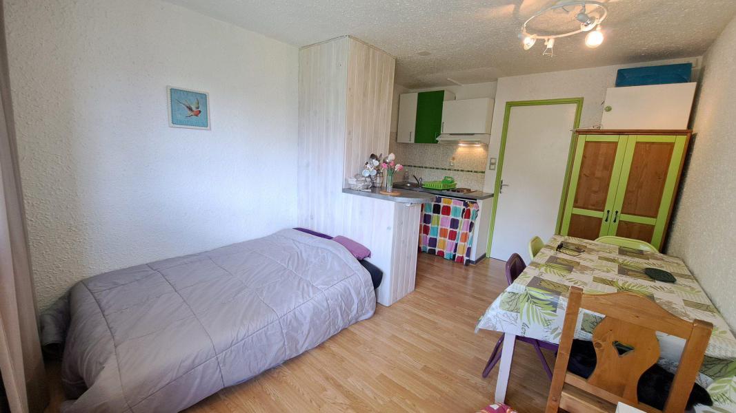 Ski verhuur Studio bergnis 6 personen (112) - Résidence Chaumont II - Pra Loup - Woonkamer